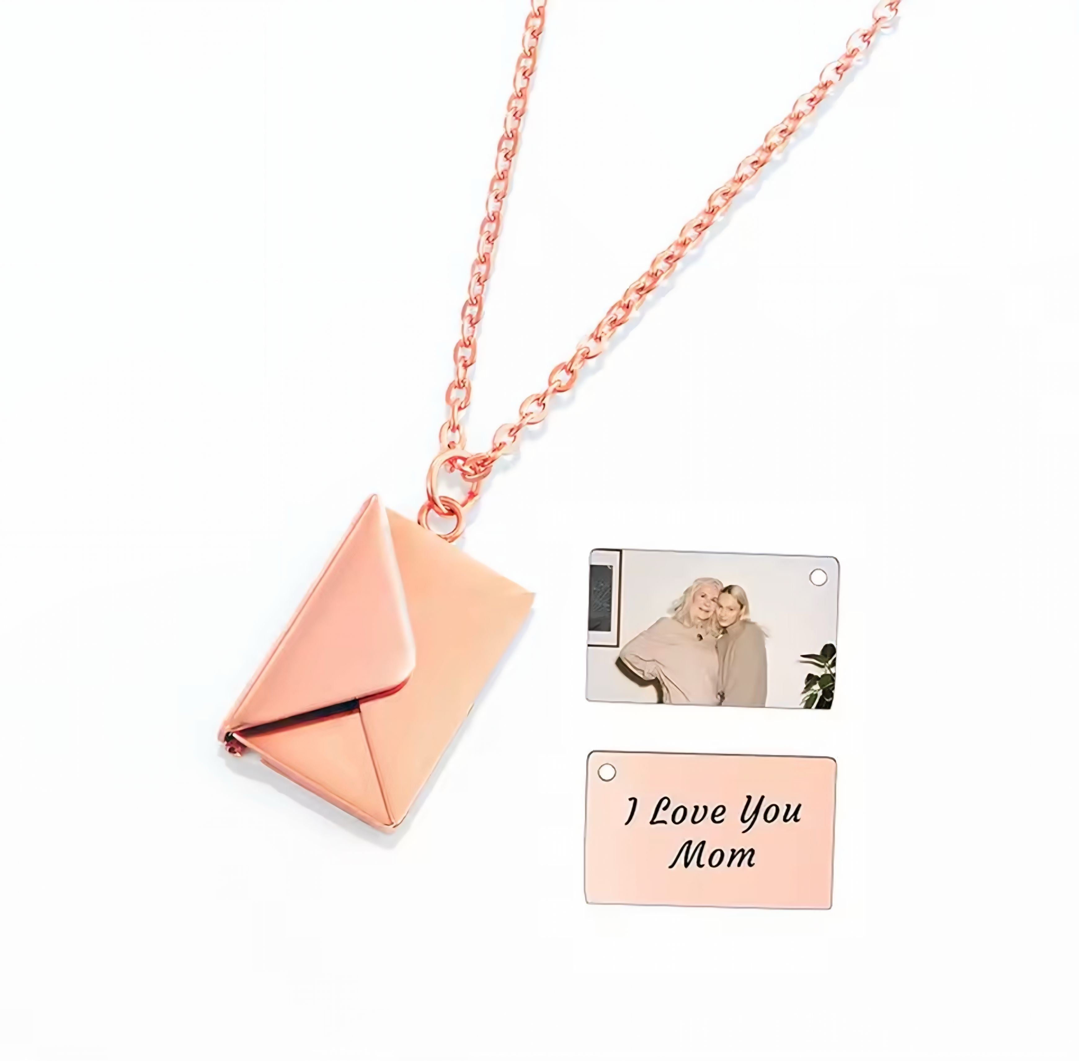 Tiny Love Letter – Personalized Photo Pendant