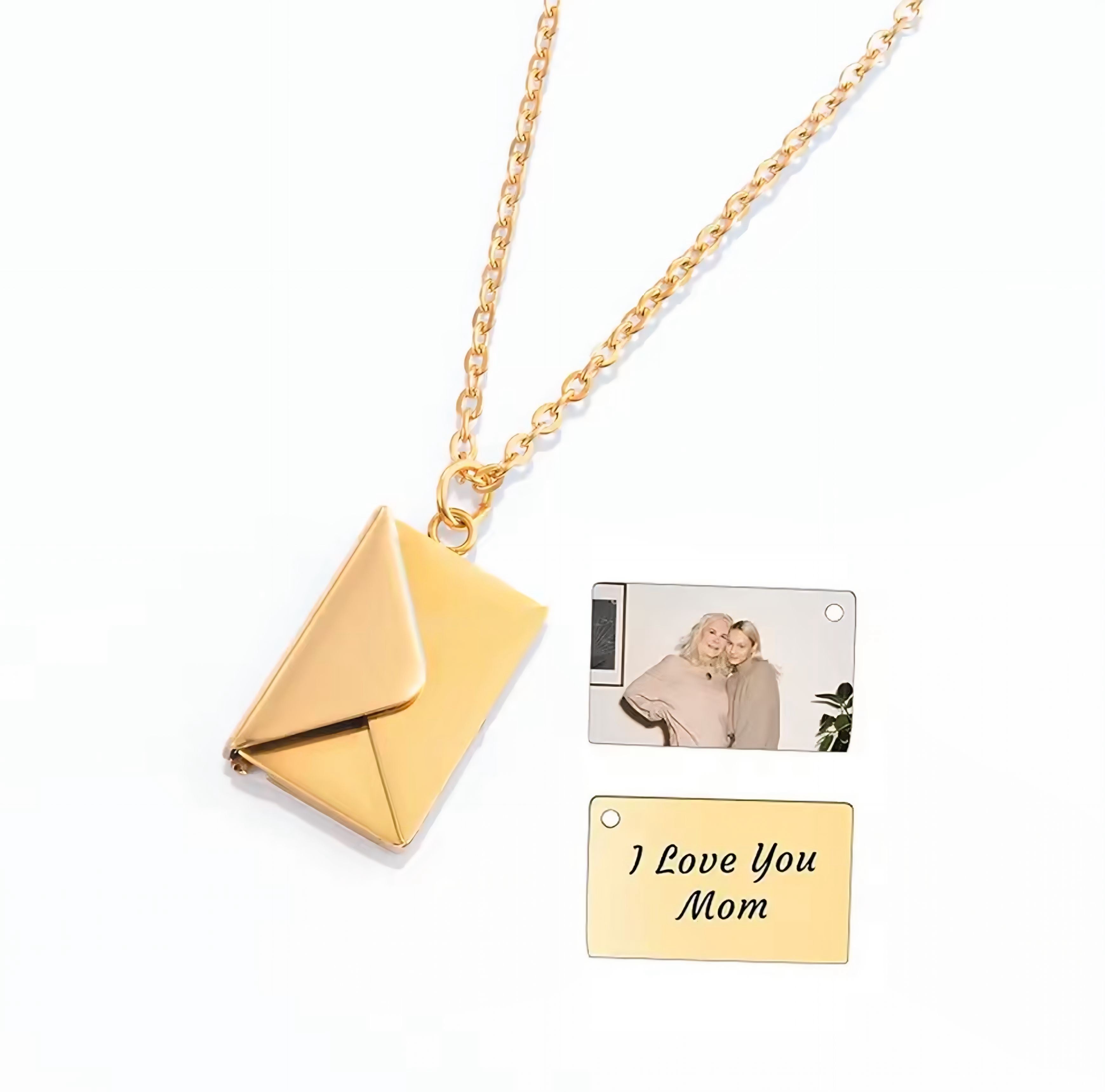 Tiny Love Letter – Personalized Photo Pendant