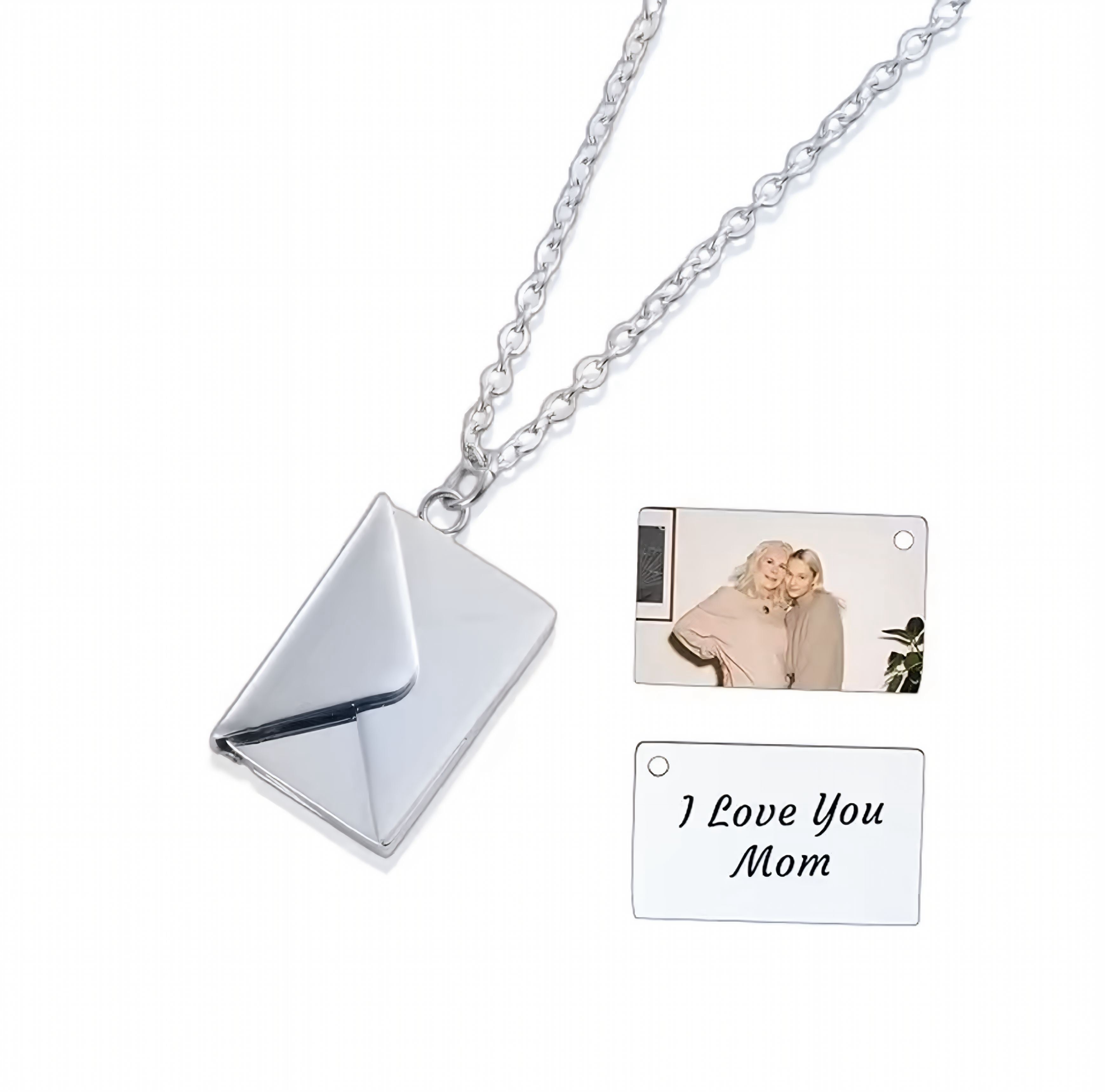 Tiny Love Letter – Personalized Photo Pendant